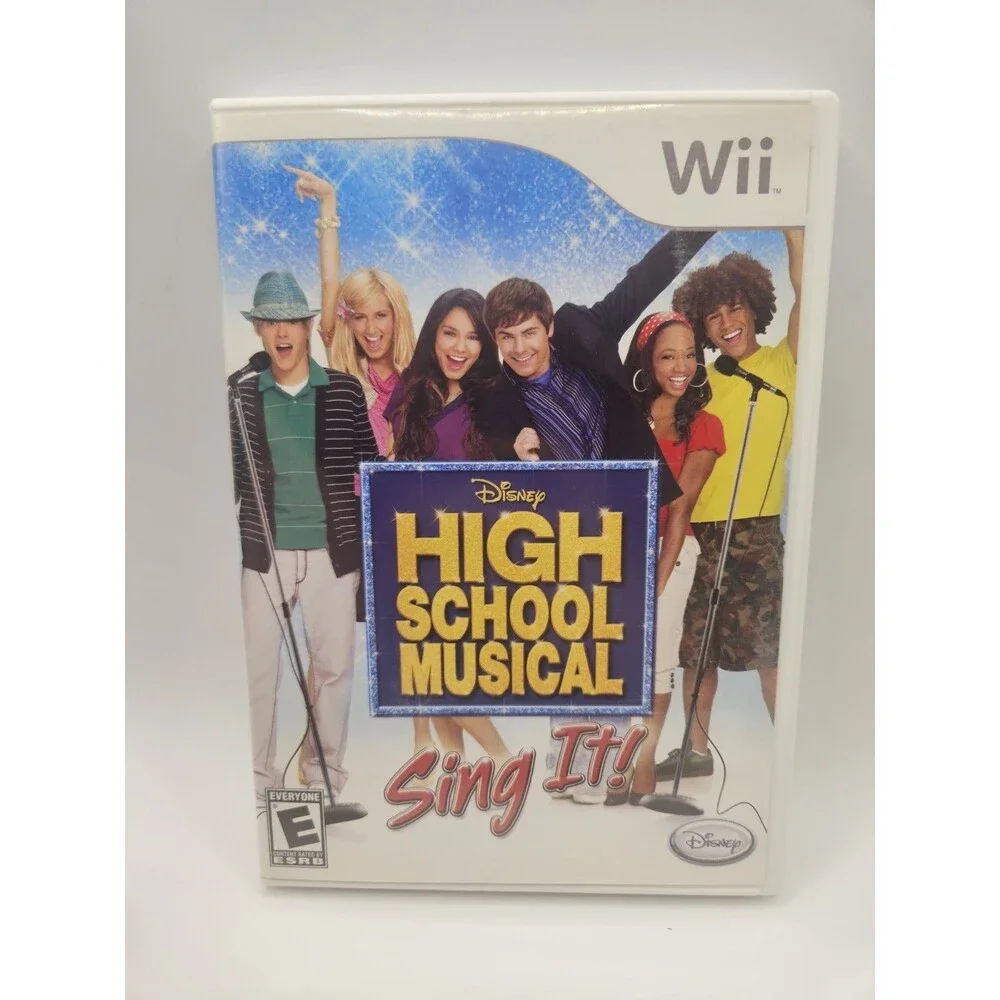Disney's High School Musical Sing It! Nintendo Wii Video Game Fun Karaoke Action